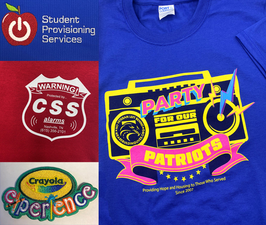 Apparel Decorating, Embroidery and alternatives